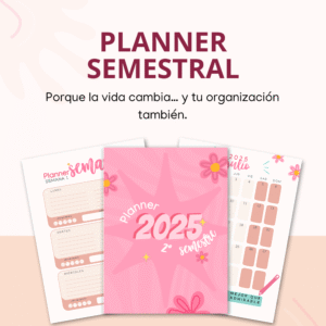 Planner para Mamás - 2º Semestre 2025